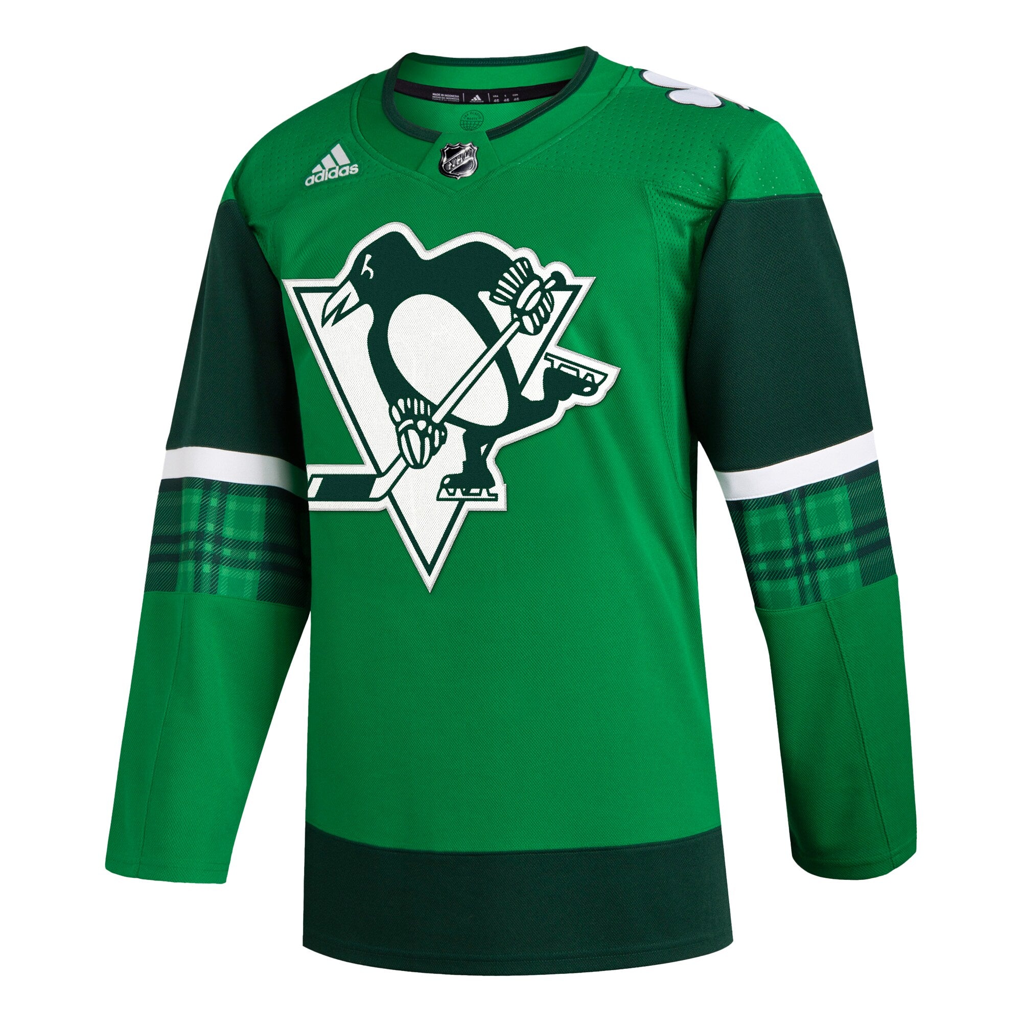 Pittsburgh Penguins 2023 St. Patrick's Day Primegreen Authentic Jersey - Kelly Green