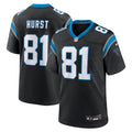 Hayden Hurst Carolina Panthers Team Game Jersey - Black