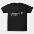 Black 6Th Gen 1Le Ss Zl1 T-Shirt