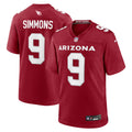 Isaiah Simmons Arizona Cardinals Game Player Jersey - Cardinal