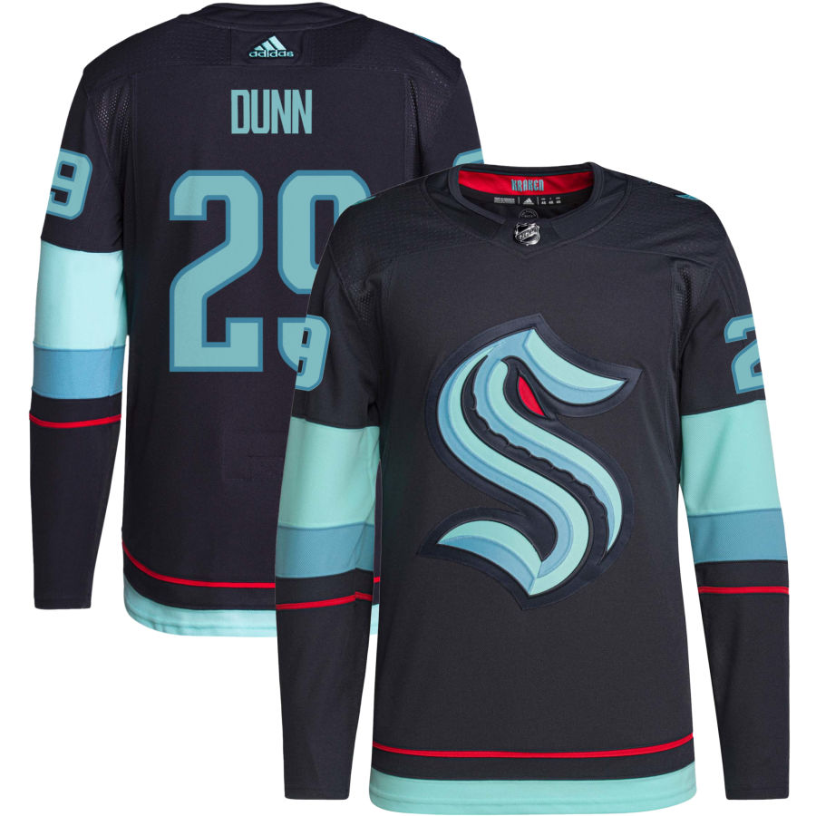 Vince Dunn Seattle Kraken Home Authentic Primegreen Jersey - Navy