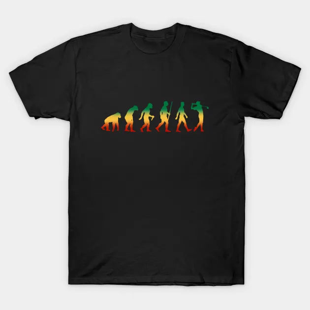 Evolution Of Golf T-Shirt