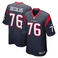 Austin Deculus Houston Texans Game Player Jersey - Navy