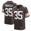 Charlie Thomas Cleveland Browns Team Game Jersey - ?Brown