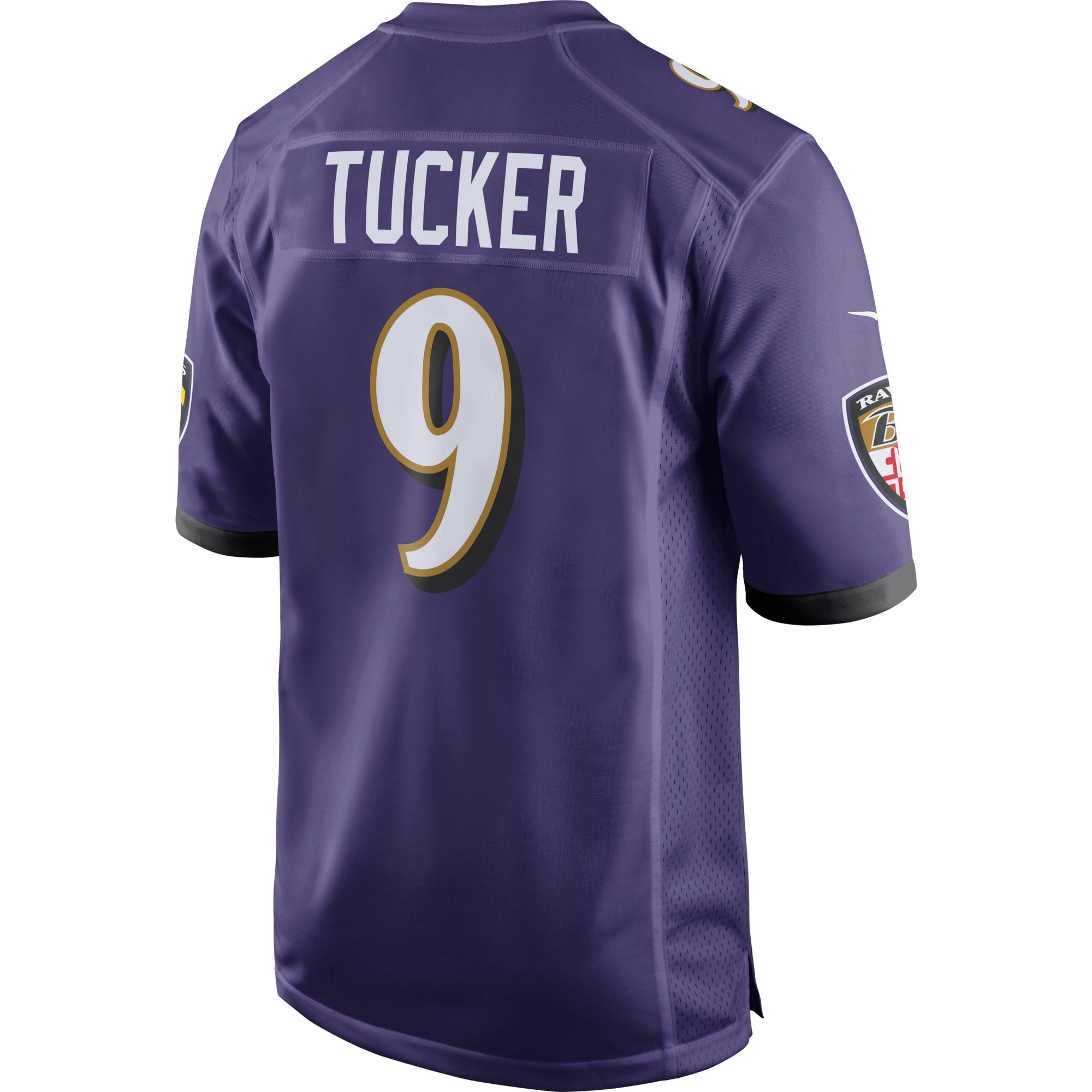 Justin Tucker Baltimore Ravens Game Jersey - Purple