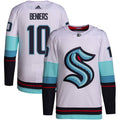 Matty Beniers Seattle Kraken Away Primegreen Authentic Jersey - White