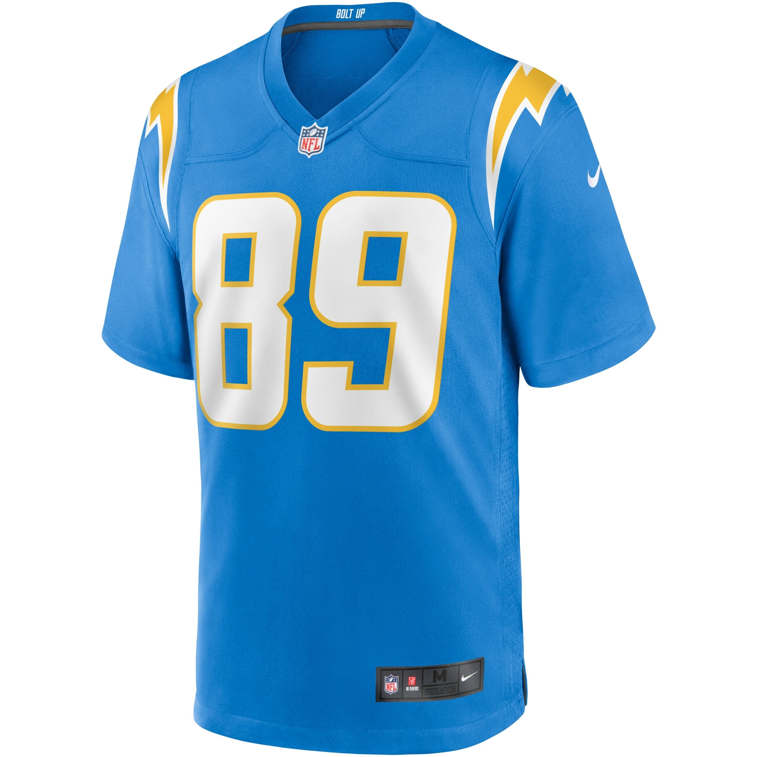 Donald Parham Jr. Los Angeles Chargers Game Jersey - Powder Blue