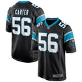 Jermaine Carter Carolina Panthers Game Jersey - Black
