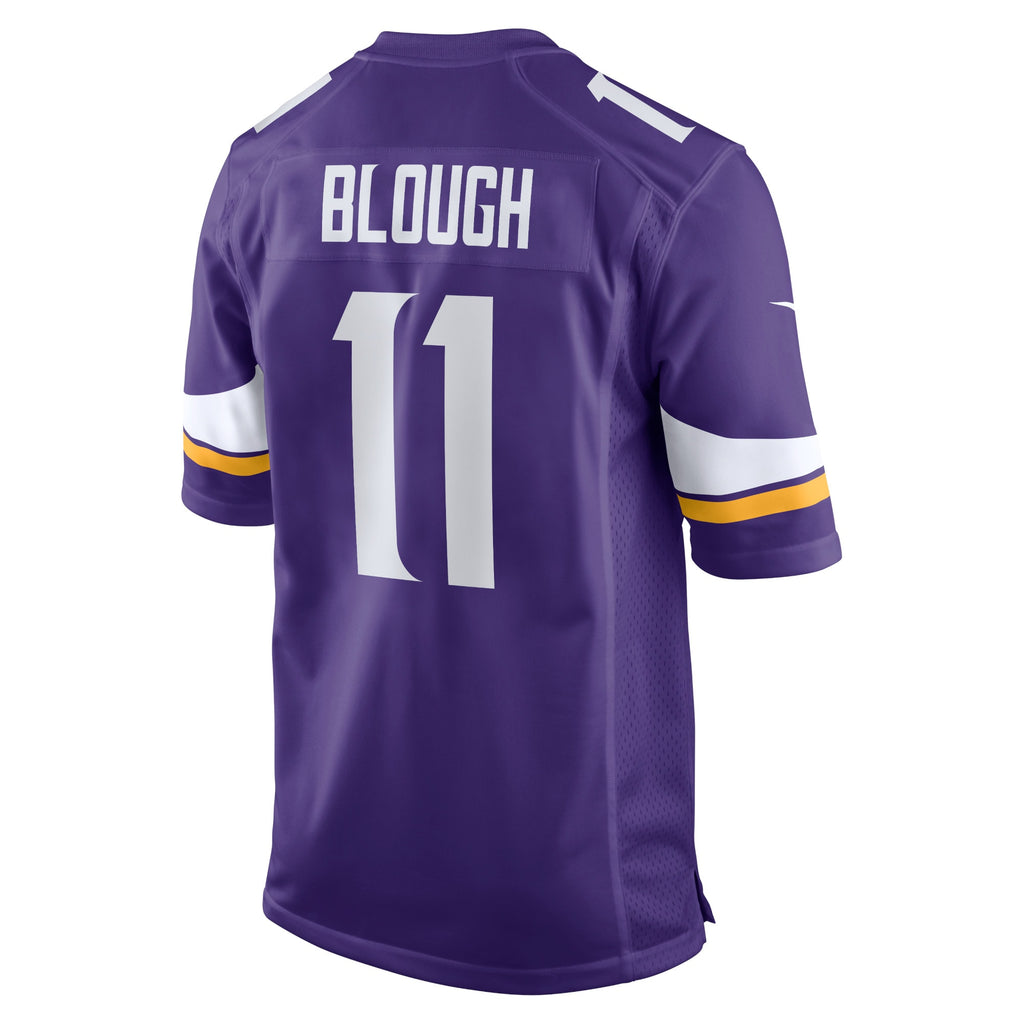 David Blough Minnesota Vikings Home Game Player Jersey - Purple