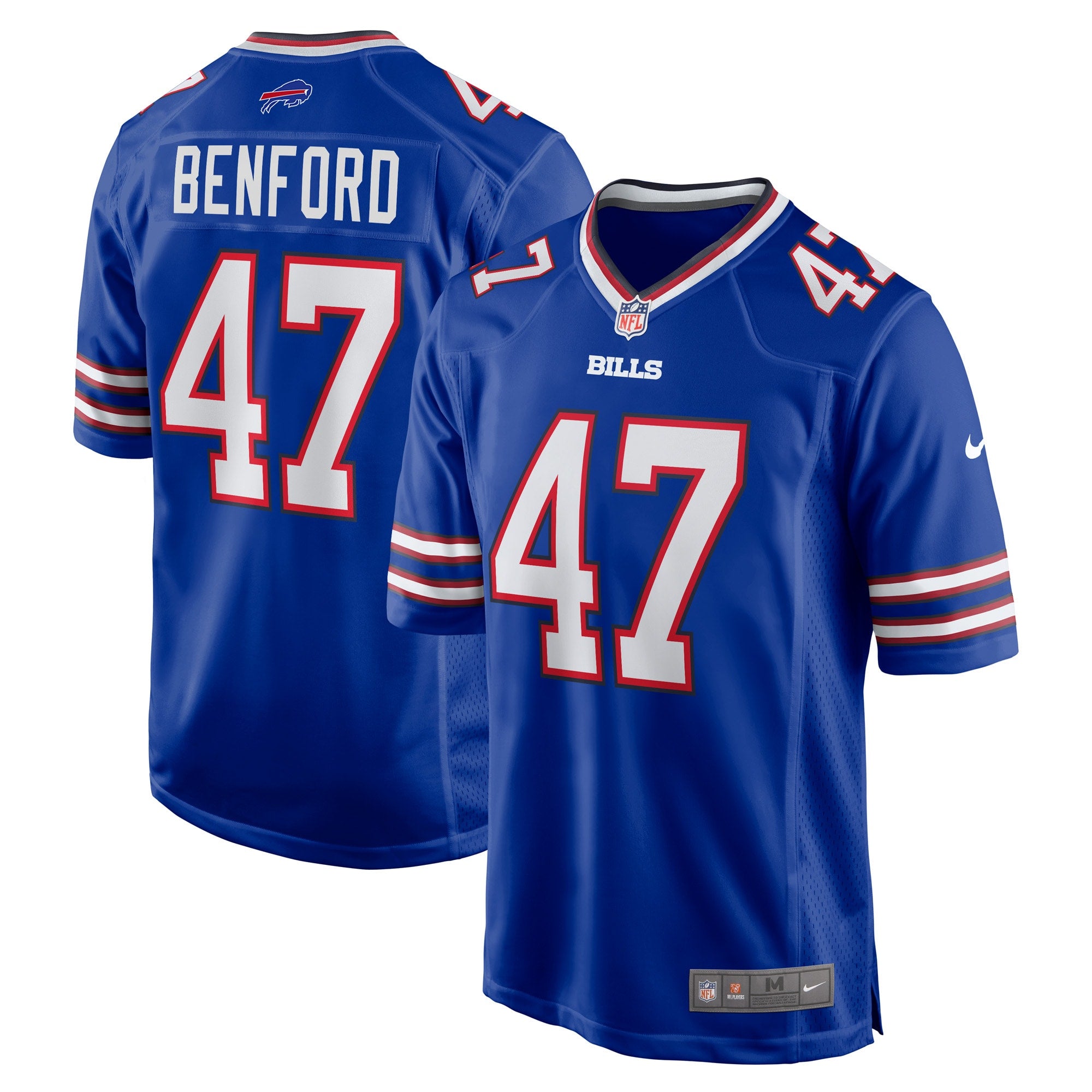 Christian Benford Buffalo Bills Game Jersey - Royal
