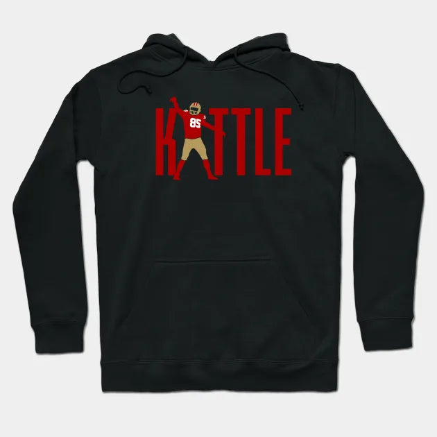 Kittle 85, San Francisco Football Themed Hoodie