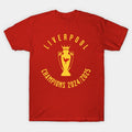 Liverpool Champions 25 Yellow 2 T-Shirt