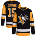 Joona Koppanen Pittsburgh Penguins Home Primegreen Authentic Pro Jersey - Black