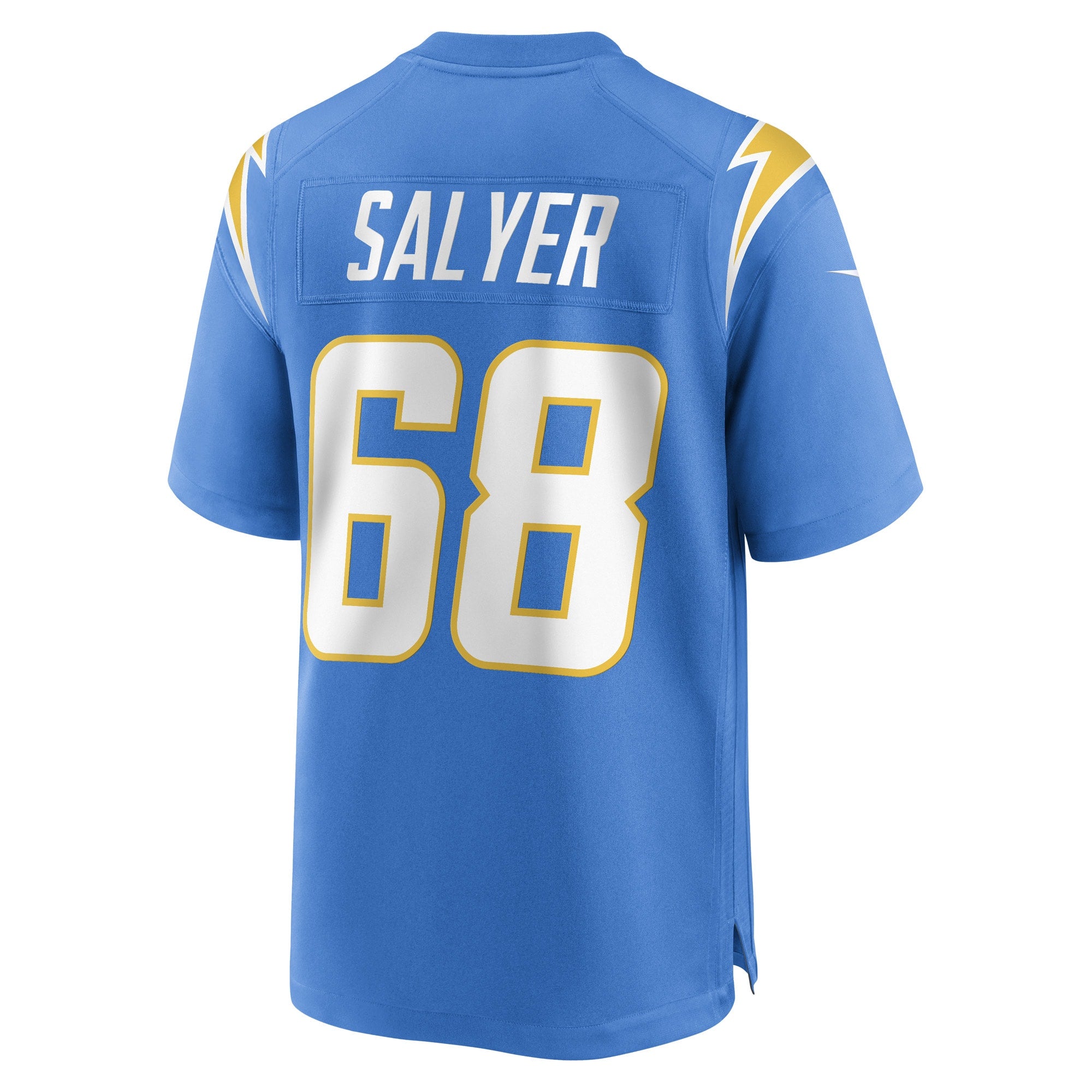 Jamaree Salyer Los Angeles Chargers Game Player Jersey - Powder Blue