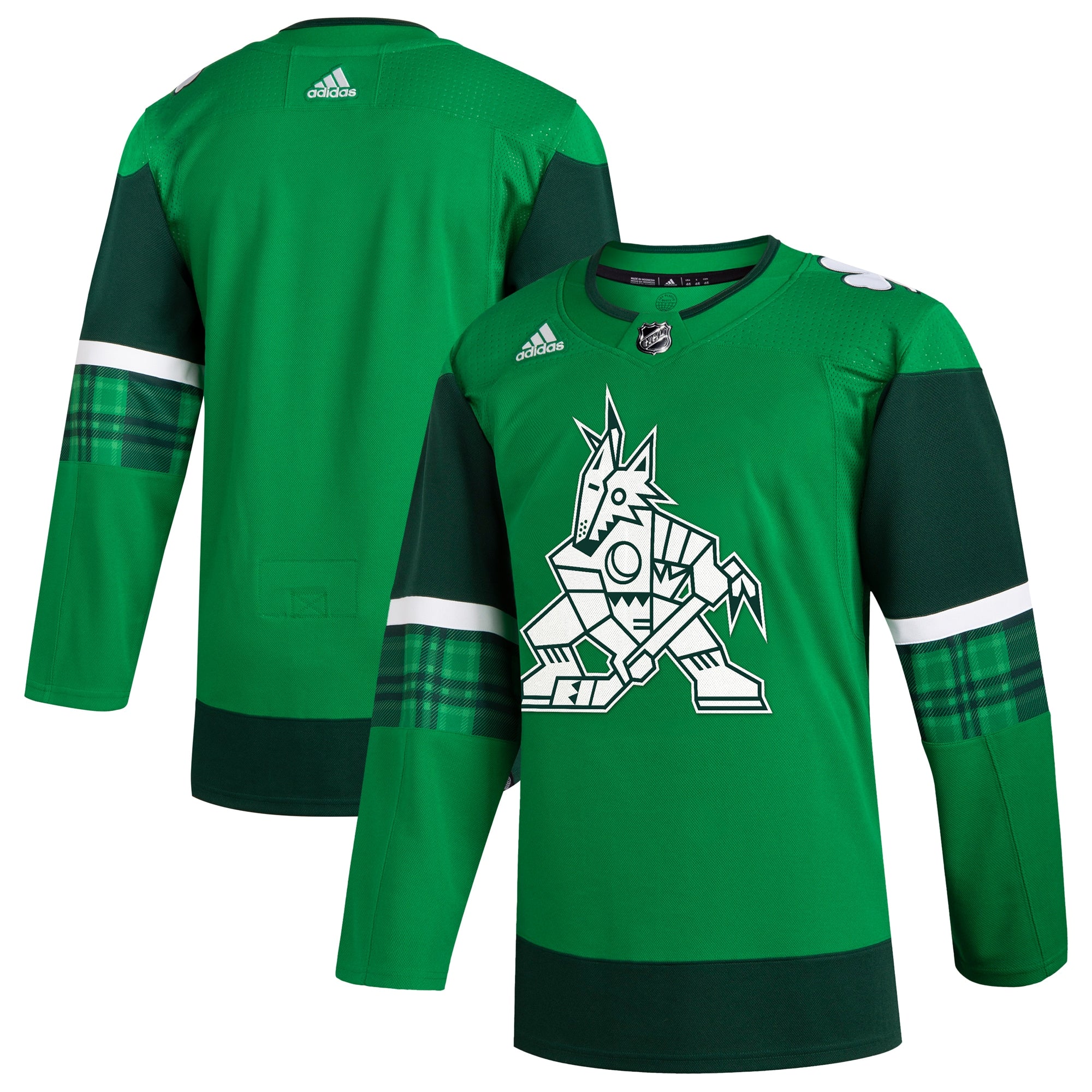 Arizona Coyotes 2023 St. Patrick's Day Primegreen Authentic Jersey - Kelly Green
