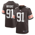 Alex Wright Cleveland Browns Team Game Jersey - ?Brown