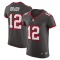 Tom Brady Tampa Bay Buccaneers Alternate Vapor Elite Jersey - Pewter