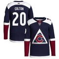 Ross Colton Colorado Avalanche 2018/19 Alternate Primegreen Authentic Pro Jersey - Navy