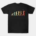Retro Golf Evolution Gift For Golfers & Golf Players T-Shirt