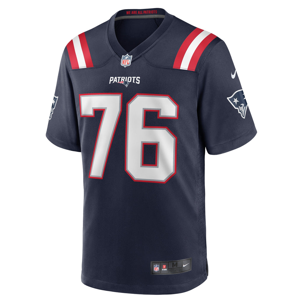 Calvin Anderson New England Patriots Game Jersey - Navy
