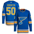 Jordan Binnington St. Louis Blues Alternate Authentic Pro Jersey - Blue