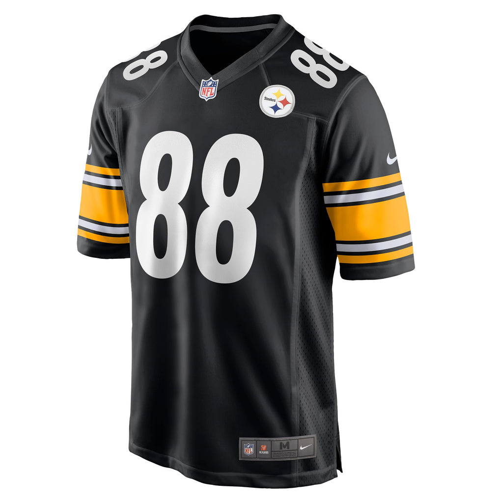Pat Freiermuth Pittsburgh Steelers Game Jersey - Black