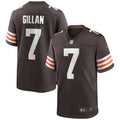 Jamie Gillan Cleveland Browns Game Jersey - Brown