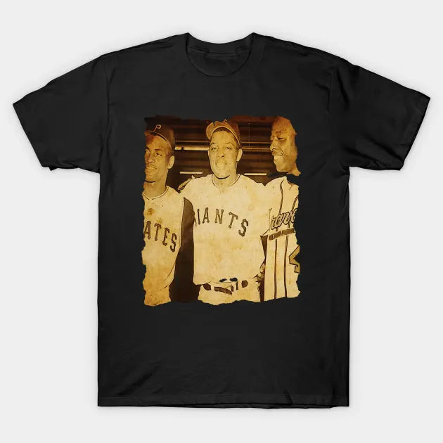 Three Man On Baseball T-Shirt