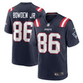 Lynn Bowden Jr. New England Patriots Home Game Player Jersey - Navy