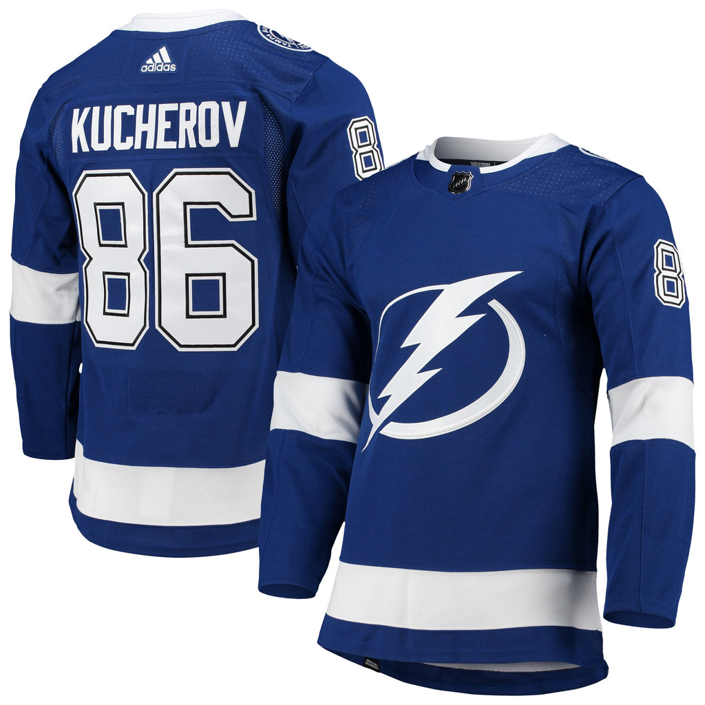 Nikita Kucherov Tampa Bay Lightning Home Primegreen Authentic Pro Player Jersey - Blue