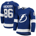 Nikita Kucherov Tampa Bay Lightning Home Primegreen Authentic Pro Player Jersey - Blue