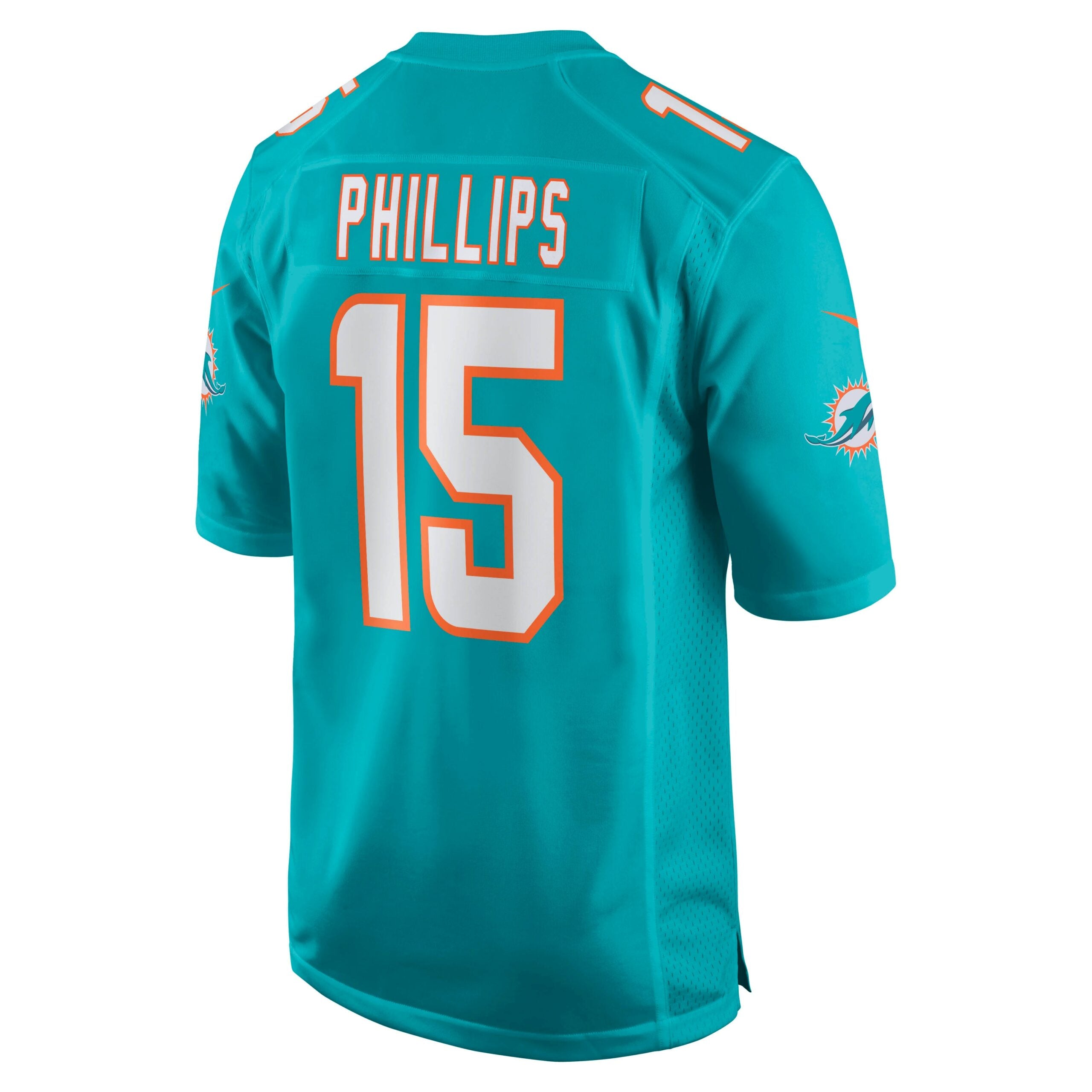 Jaelan Phillips Miami Dolphins Game Player Jersey - Aqua