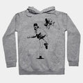Randy Johnson Hits The Bird Retro Hoodie