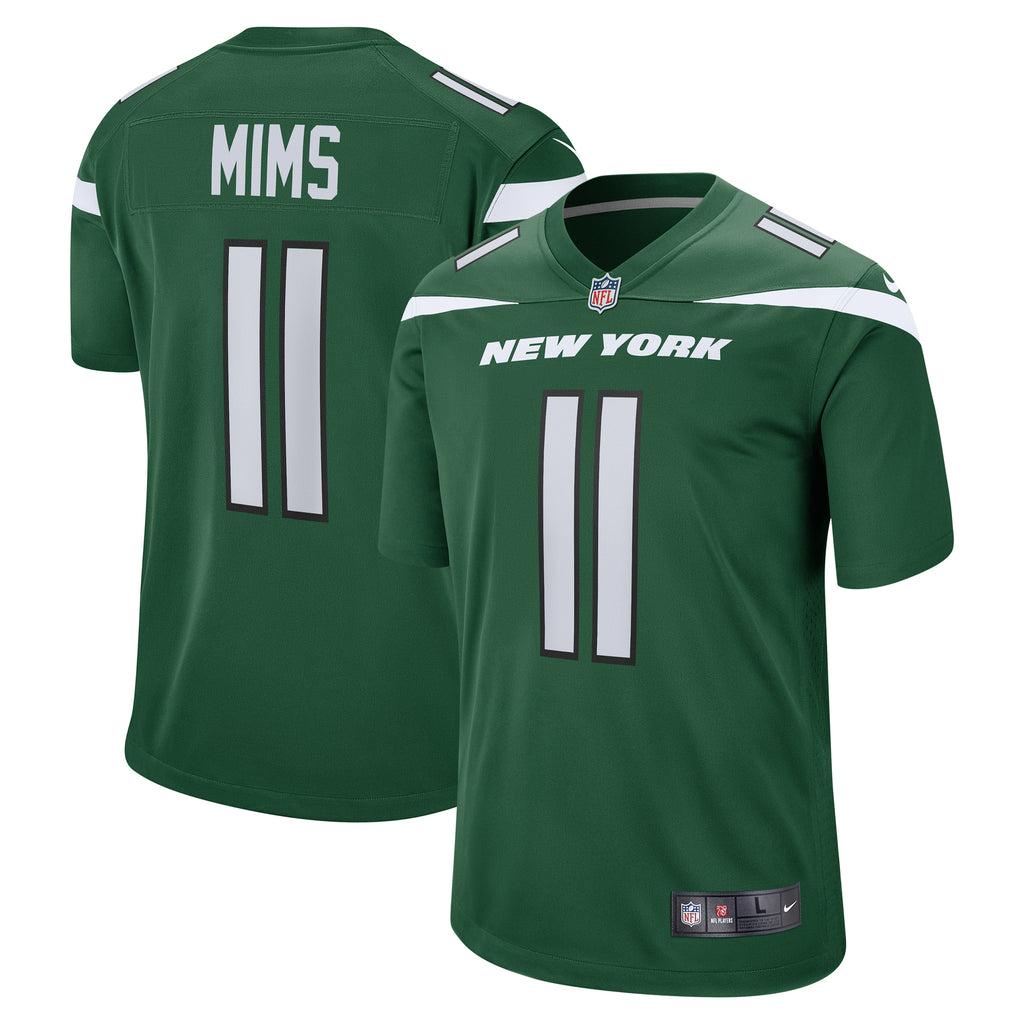 Denzel Mims New York Jets Game Jersey - Gotham Green