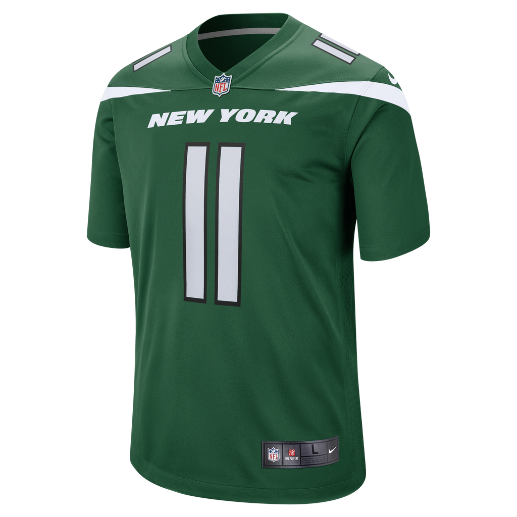 Jermaine Johnson II New York Jets Game Jersey - Gotham Green