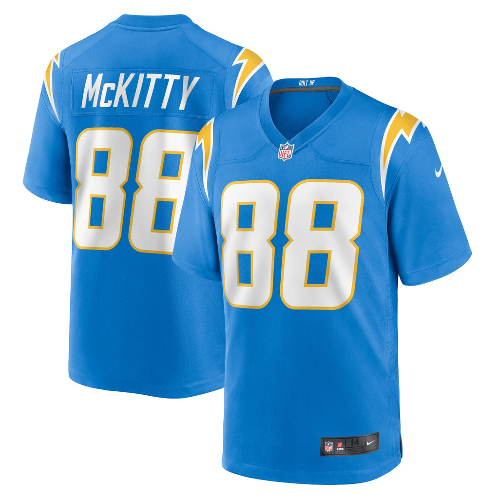 Tre McKitty Los Angeles Chargers Game Jersey - Powder Blue