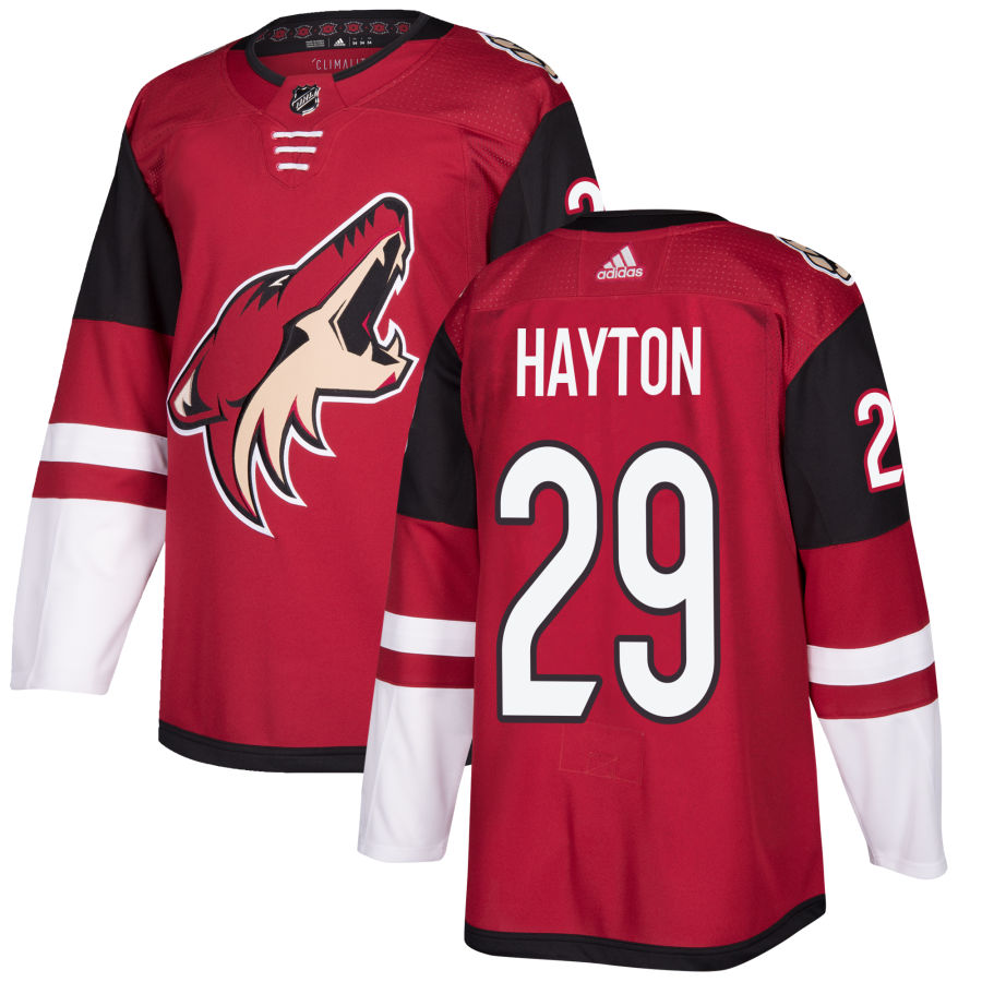 Barrett Hayton Arizona Coyotes Authentic Jersey - Maroon