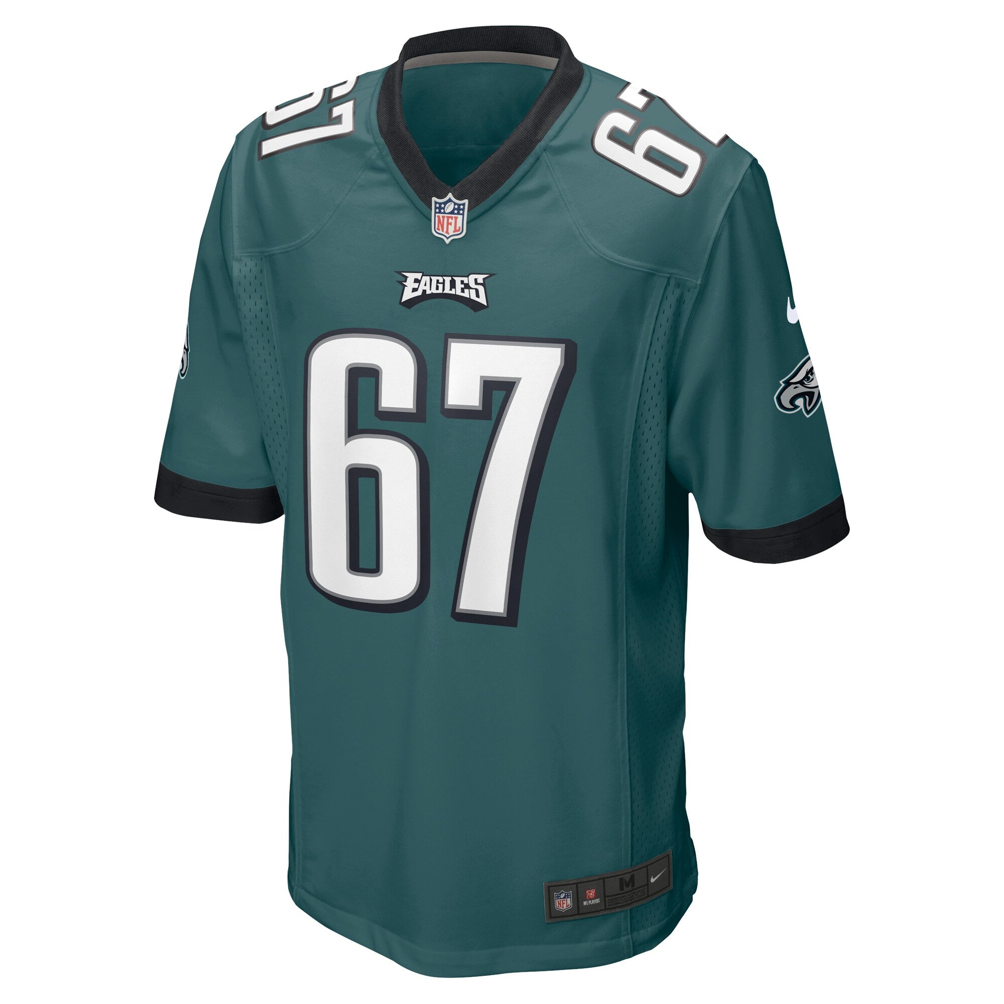 Nate Herbig Philadelphia Eagles Game Jersey - Midnight Green