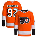 Alexis Gendron Philadelphia Flyers Home Primegreen Authentic Pro Jersey - Orange