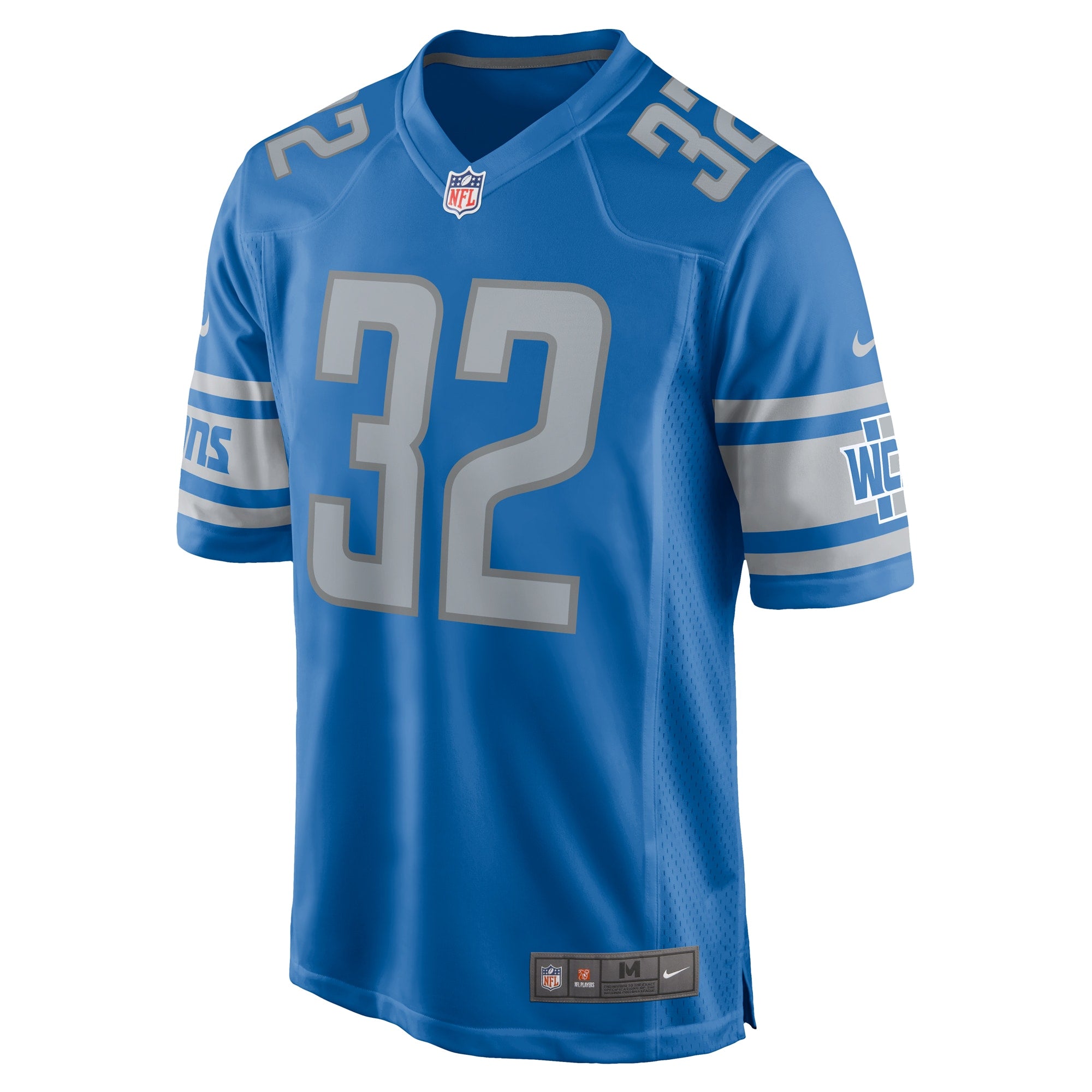 Brian Branch Detroit Lions 2023 NFL Draft Pick Game Jersey - Blue