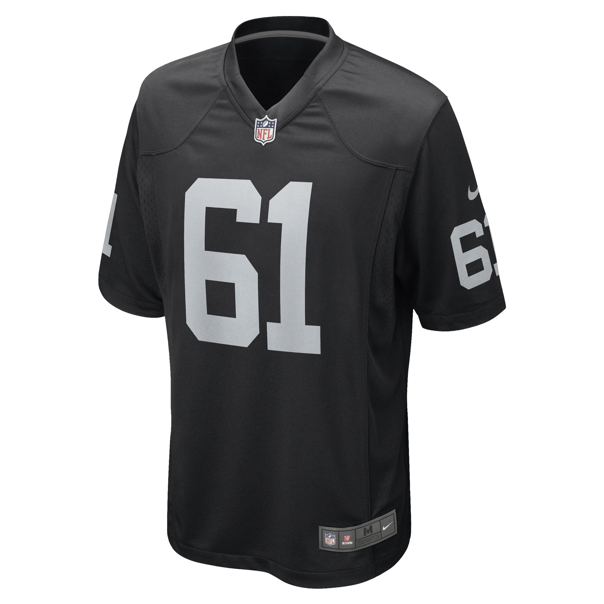 Jordans Meredith Las Vegas Raiders Game Player Jersey - Black