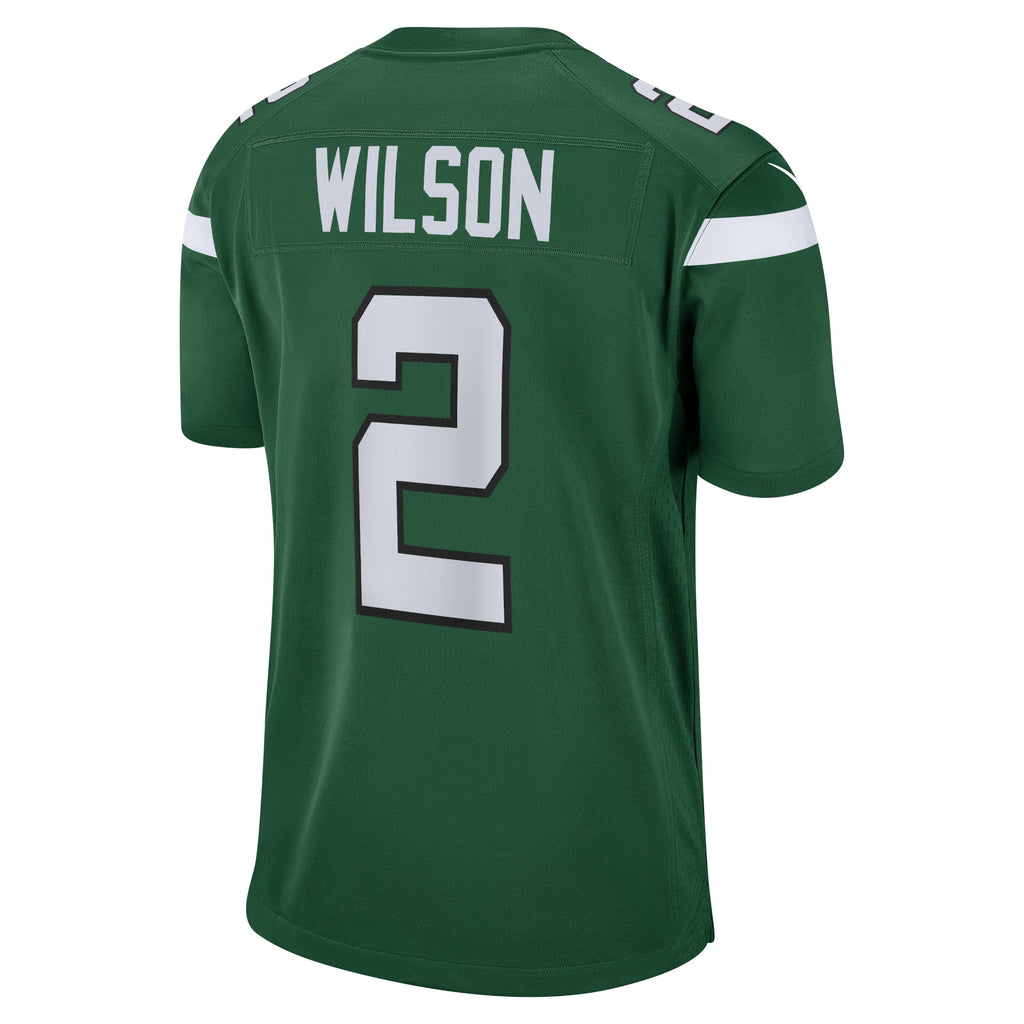 Zach Wilson New York Jets Game Jersey - Gotham Green