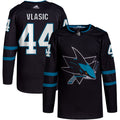 Marc-Edouard Vlasic San Jose Sharks Alternate Primegreen Authentic Pro Jersey - Black