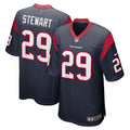 M.J. Stewart Houston Texans Game Player Jersey - Navy