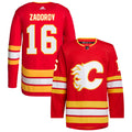 Nikita Zadorov Calgary Flames 2020/21 Home Primegreen Authentic Pro Jersey - Red
