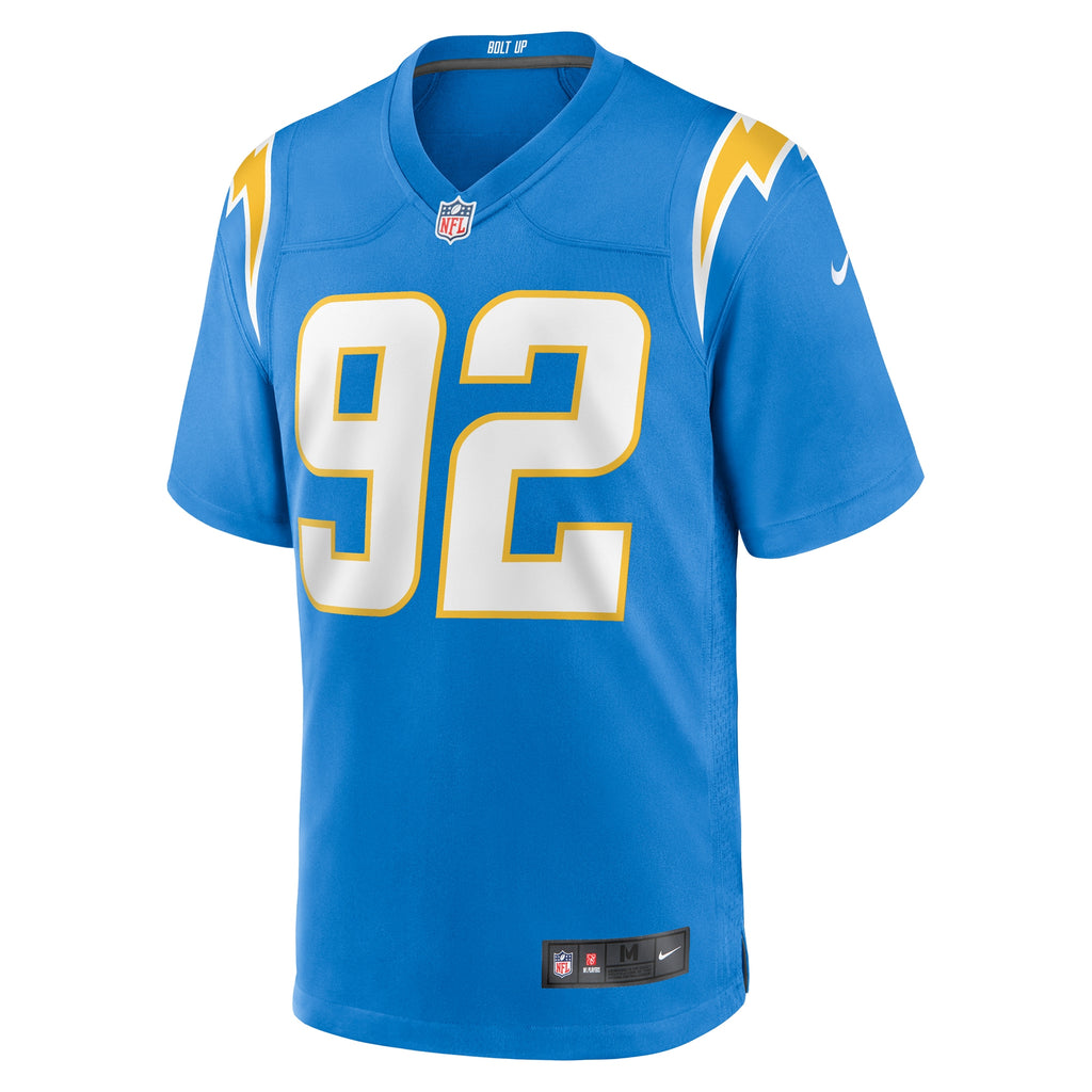 Andrew Farmer Los Angeles Chargers Team Game Jersey - ?Powder Blue