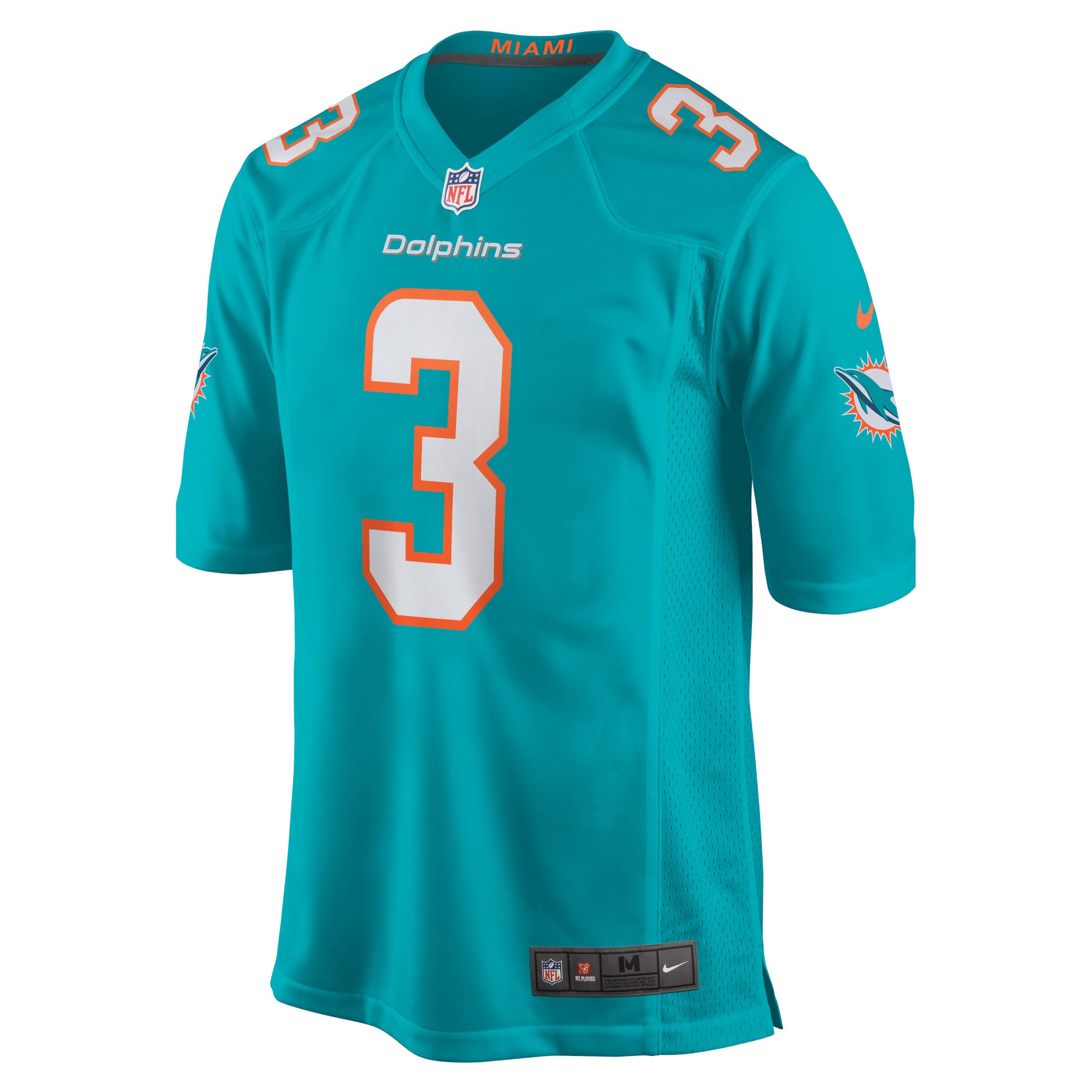Will Fuller V Miami Dolphins Game Jersey - Aqua