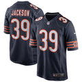 Eddie Jackson Chicago Bears Home Game Jersey - Navy