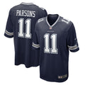 Micah Parsons Dallas Cowboys Game Player Jersey - Navy