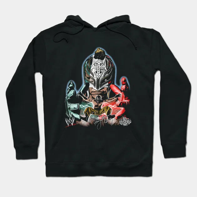 Rey Mysterio Big Face Signature Hoodie